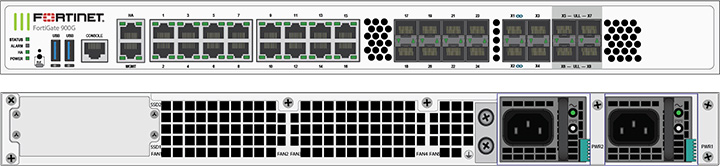 Thiết kế phần cứng của Firewall FortiGate FG-900G-BDL-950-12