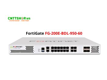 Firewall FortiGate FG-200E-BDL-950-60 with 5 years FortiGuard UTP