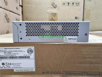 H3C NS-SecPath F100-C-A1 5x RJ45 1 GbE, 2x SFP, Next Generation Firewalls