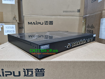 Router Maipu MPSec MSG4000-G1 8*GE, 2*GE, 1* SFP,2*1GE bypass interfaces, 2 Power Supply.