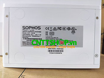 XG 86 HW Sophos XG 86 Rev. 1 XG8BTCHEK Appliance with 4 GE ports, Flash memory Base License