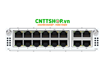 Sophos XSAZTCHC4 FleXi Port Module 4 port 2.5GbE copper + 12 port GbE High-density