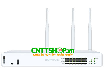 XGS-136w-HW Firewall Sophos XGS 136w tích hợp Wifi 802.11ac, hỗ trợ module 3G/4G