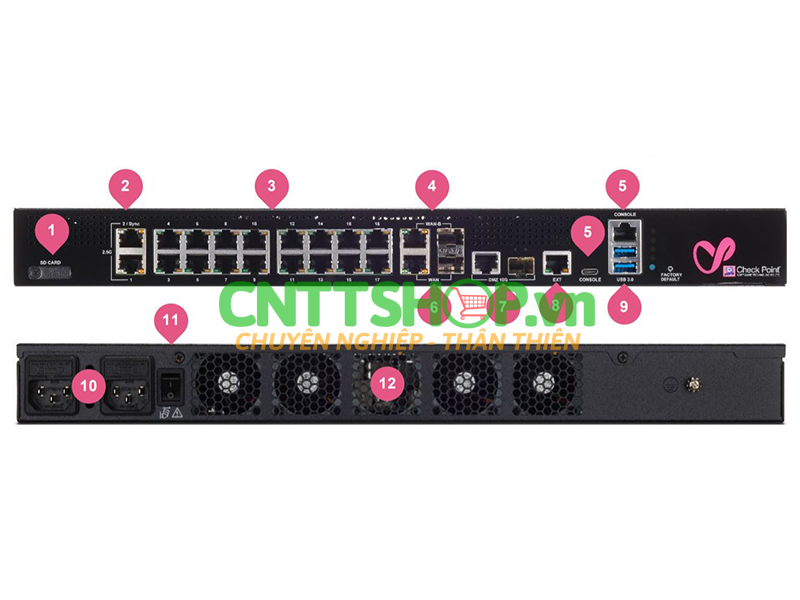 Checkpoint firewall CPAPSG1800SNBT Quantum Spark 1800 Security Gateway
