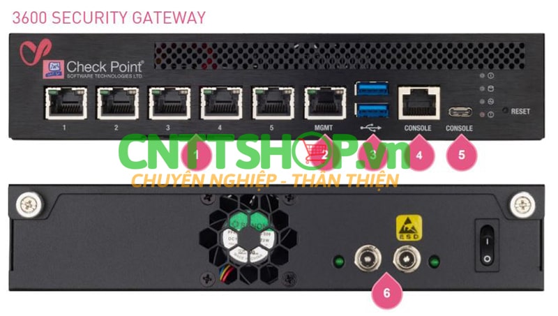 Checkpoint firewall CPAP-SG3600-SNBT.