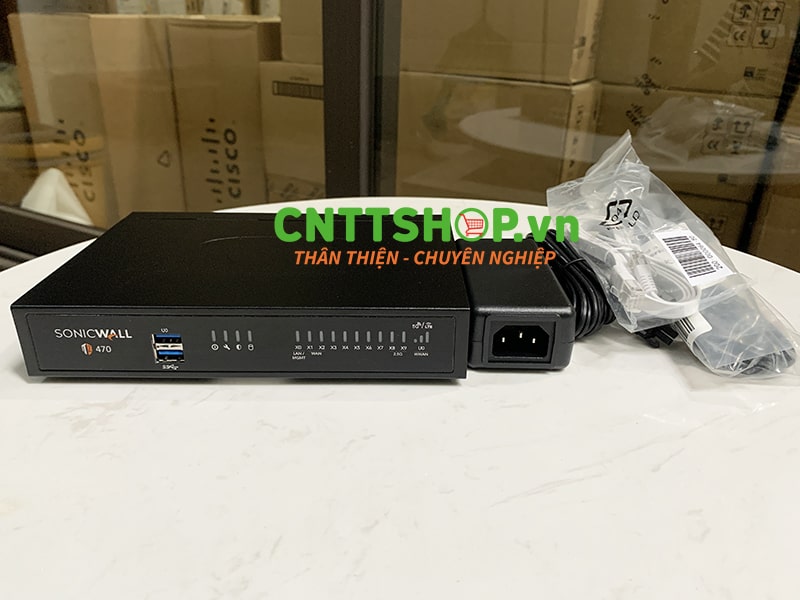 SonicWall TZ470 (02-SSC-6792) Total Secure - Essential 1 Year