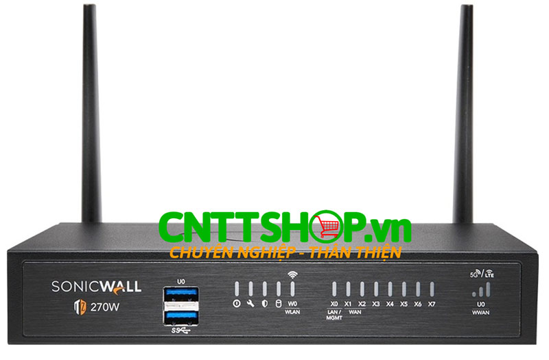 SonicWall TZ370W (02-SSC-7289) Wireless-AC Total Secure - Threat Edition 1 Year