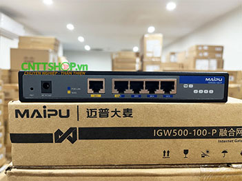 Maipu IGW500-100-P Internet Gateway, controller Wifi, support PoE interfaces.