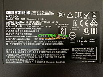 MPX 5905 Citrix NetScaler ADC Application Delivery Controller