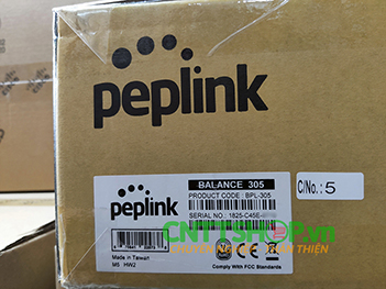 Peplink 305 Thiết bị cân bằng tải Load Balancing Peplink 305 BPL-305 Router