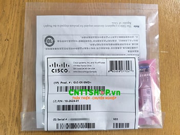 SFP Cisco GLC-EX-SMD 1000BASE-EX 1310-nm, DOM, SMF 40 KM