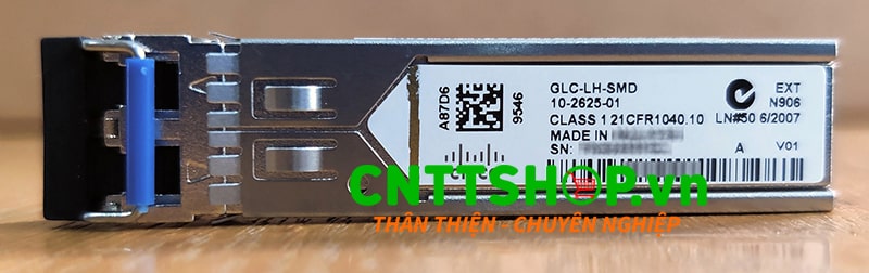 Module quang Cisco GLC-LH-SMD= 1000BASE-LX/LH Transceiver module Single Mode, 1310nm, DOM, 10KM