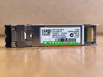 Cisco SFP-10G-ER-S SFP+ for SMF, 1550-nm, dual LC, 40km