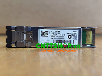 Cisco SFP-10G-ER for SMF 1550-nm dual LC 40km