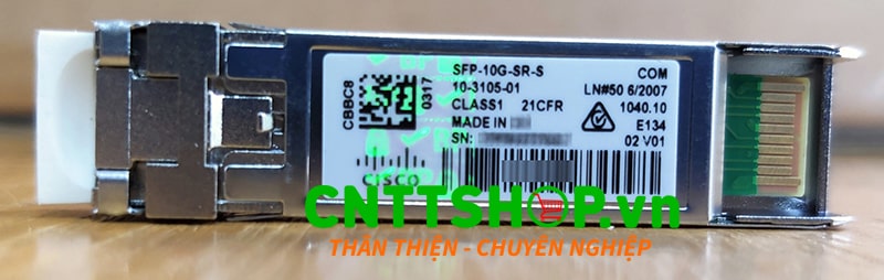 Module quang Cisco SFP-10G-SR-S
