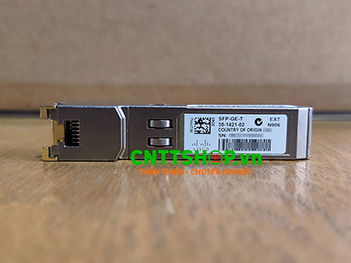 Cisco SFP-GE-T= SFP 1000BASE-T RJ45 NEBS 3 ESD Transceiver