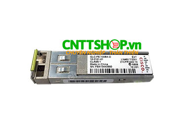 Cisco GLC-FE-100BX-D 100BASE-BX10-D 1310nm 10km SMF