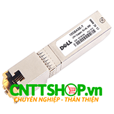 SFP-10G-T Dell SFP Electrical 10GBASE-T module, 100 m over CAT5/6 Transceiver SFP-10G-T Dell SFP Electrical 10GBASE-T module, 100 m over CAT5/6 Transceiver