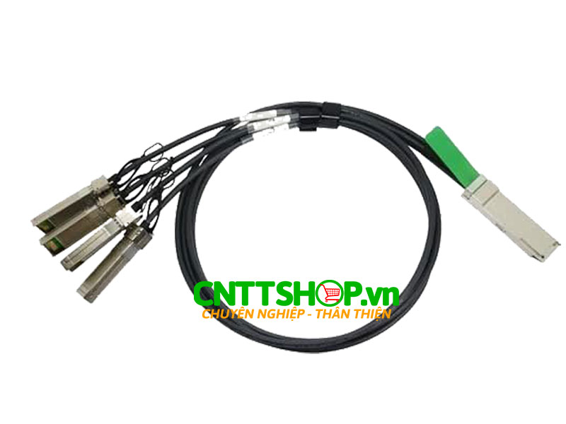JG329A HPE FlexNetwork X240 40G QSFP+ to 4x10G SFP+ 1m DAC Cable