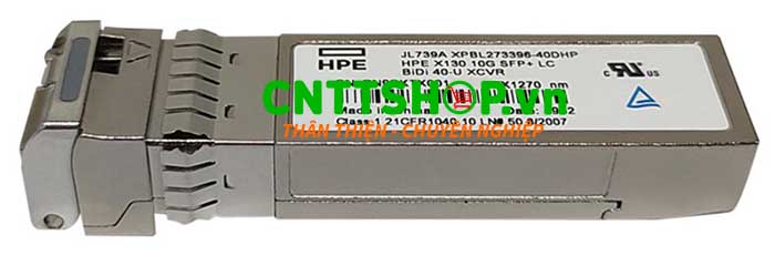 Module quang HPE JL740A 10G SFP+ LC BiDi 40km uplink Transceiver