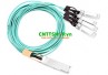 845420-B21 HPE QSFP28 To 4x25Gb SFP28 7m Active Optical Cable