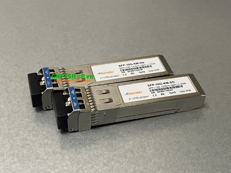SFP-10G-40KM-13DS-I module quang Handar 10G SFP+ 1310nm 40km SMF LC Duplex Industrial