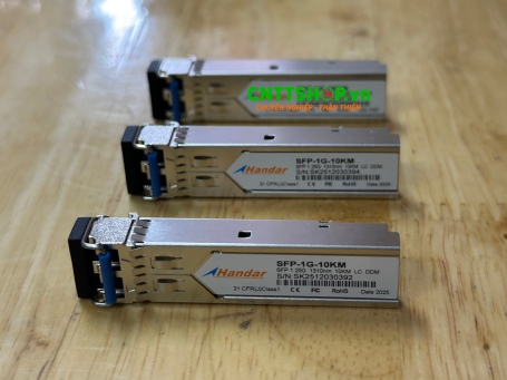 SFP-1G-10KM/I module quang Handar 1.25G SFP 1310nm 10km SMF LC Duplex Industrial
