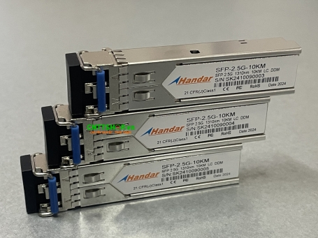SFP-2.5G-10KM module quang Handar 2.5G SFP 1310nm 10KM SMF LC Duplex