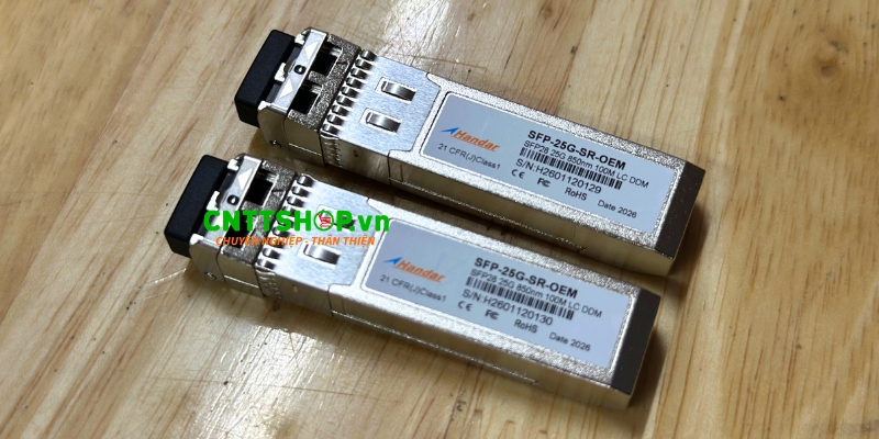 Sản phẩm module quang Handar SFP-25G-SR-OEM là gì?