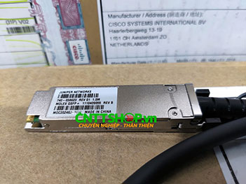 Cable DAC Juniper QFX-QSFP-DAC-1M QSFP+ to QSFP+ 1m Passive