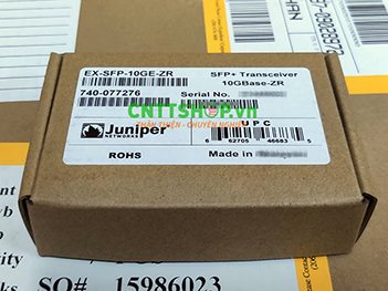 Module quang Juniper EX-SFP-10GE-ZR SFP+ 10GBase-ZR 1550nm 80km SMF