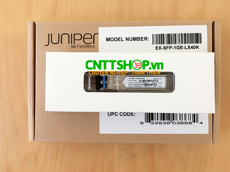 Module quang Juniper EX-SFP-1GE-LX40K SFP 1000Base-LX 1310nm 40km SMF Module quang Juniper EX-SFP-1GE-LX40K SFP 1000Base-LX 1310nm 40km SMF