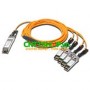 Juniper JNP-QSFP-AOCBO-3M 40G QSFP+ to 4x10G SFP+ Breakout AOC 3m Cable sử dụng cho QFX5120-48YM-AFI