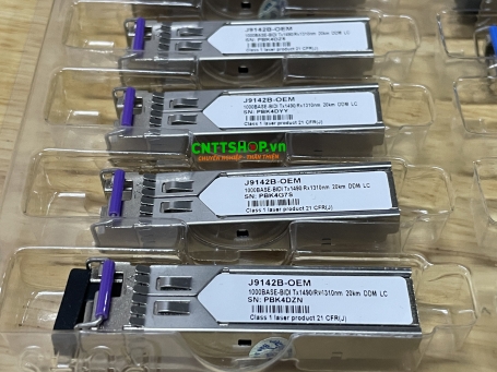J9142B-OEM Module quang 1G TX 1490nm RX 1310nm 20KM Single LC