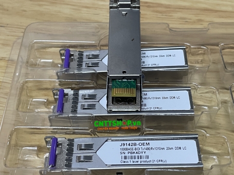 J9142B-OEM Module quang 1G TX 1490nm RX 1310nm 20KM Single LC