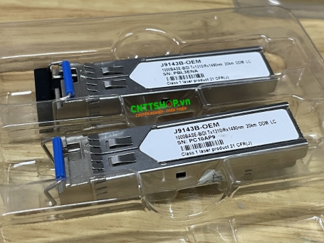 J9143B-OEM Module quang 1G TX 1310nm RX 1490nm 20KM Single LC