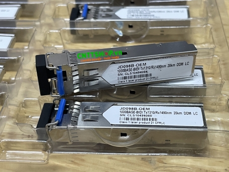 JD098B-OEM Module quang 1.25G Tx1310 Rx1490nm 20KM DDM single LC
