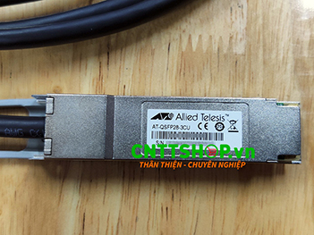 AT-QSFP28-3CU Cable DAC Allied Telesis 3 meter QSFP28 direct attach cable