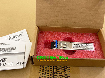 AT-SPLX10a Allied Telesis 1000LX SFP, LC, SMF, 1310nm (10km), TAA