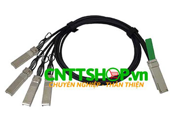 AT-QSFP-4SFP10G-3CU Allied Telesis QSFP+ port to 4 x 10G ports, 3 m Transceiver