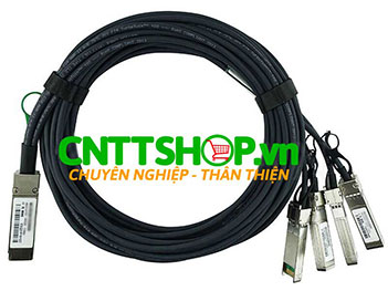 AT-QSFP-4SFP10G-5CU Allied Telesis QSFP to 4 x SFP+ Breakout Cable 5m