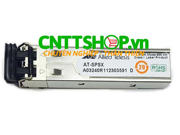 AT-SPSX Module Quang Allied Telesis 1000SX SFP, LC, MMF, 850 nm, 550m