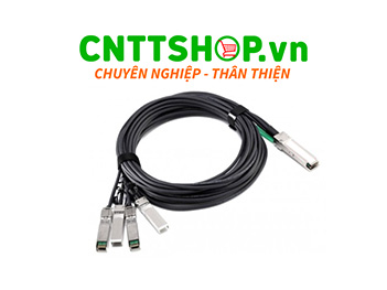 Cable Module quang QSFP-100G-4SFP-25G-CAB-1M 100G, QSFP28 to 4x25G SFP28, 1m Passive Cable