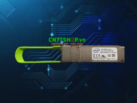 Module quang Intel (SPTSBP2CLCKS) QSFP28 100G CWDM4 1271-1331nm SMF 2KM Dual LC
