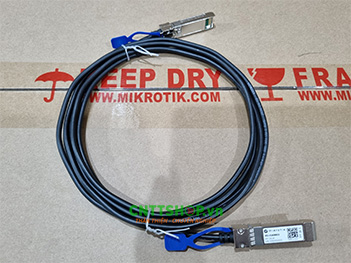 Mikrotik XS+DA0003 Cáp gắn module quang 1G / 10G / 25G