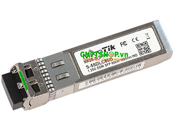 Mikrotik S-55DLC80D Dual LC UPC, 1.25G, 80km, Single Mode, 1550nm Transceiver