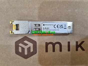 Mikrotik S-RJ01 RJ45 SFP 10/100/1000M copper module