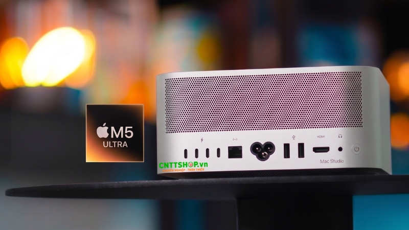 Mac Studio M5 Ultra là máy tính để bàn cao cấp của Apple