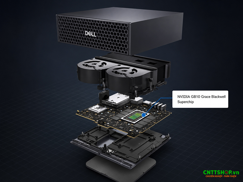 linh kiện bên trong của dell pro max gb10