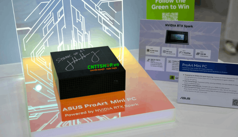 Giới thiệu về Mini PC ProArt sử dụng chip RTX Spark